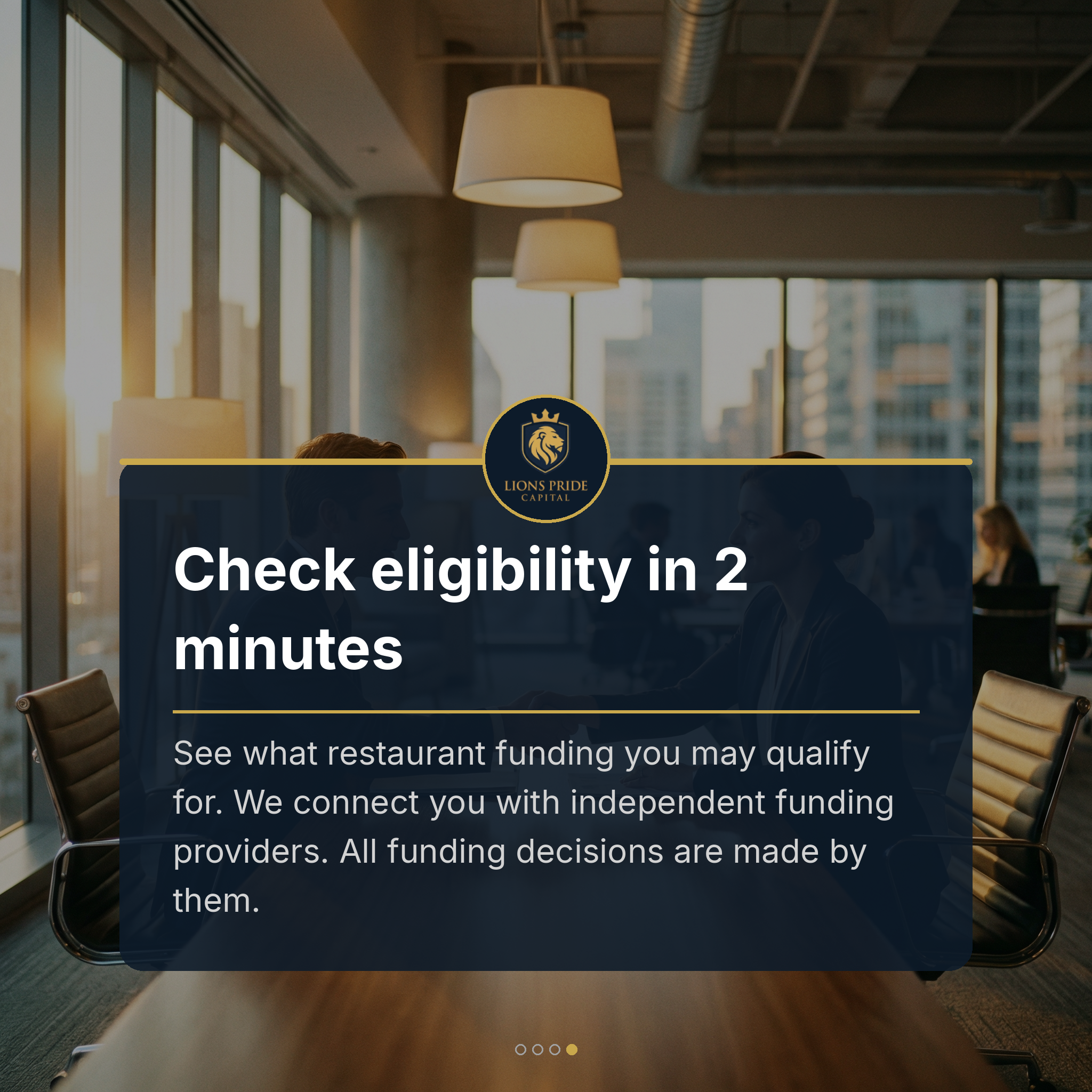 Lions Pride Capital slide 4